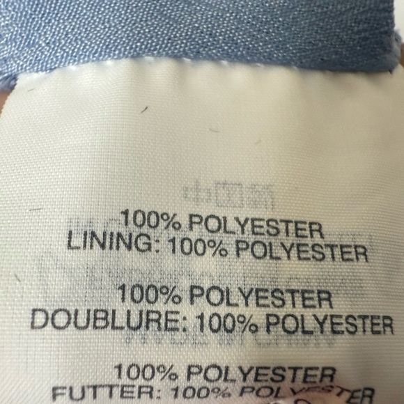 J. CREW Daisy Lace Eyelet Cocktail Dress Blue Sleeveless 4.  963 - Picture 4 of 4